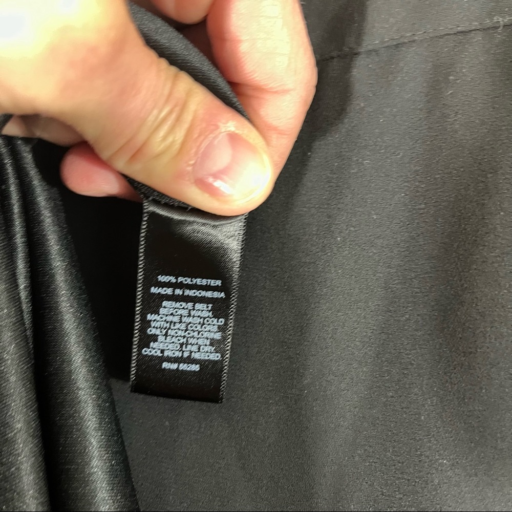 Express Long Sleeve Collared Button Down Dress Si… - image 8